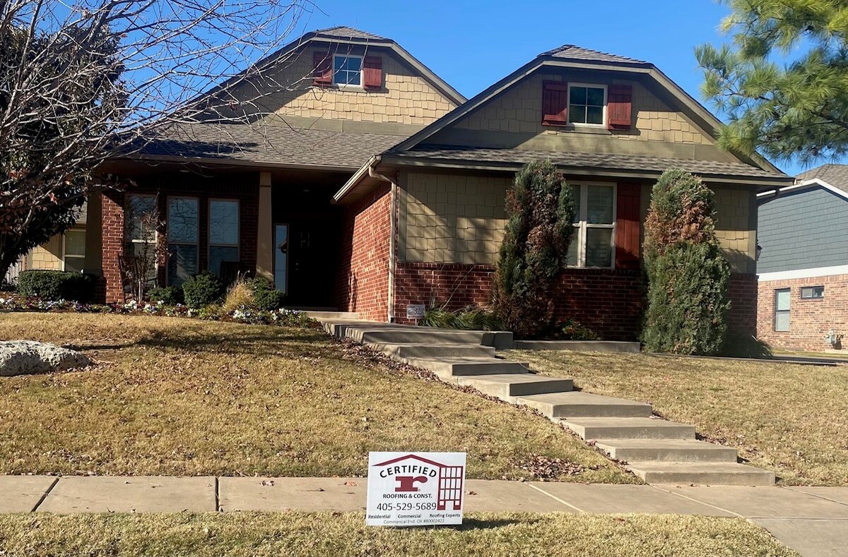 Roof replacement project